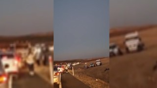Traktöre Tır Çarptı