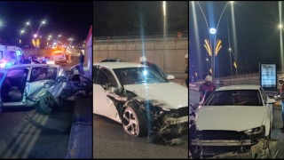 Karaköprü’de zincirleme trafik kazası