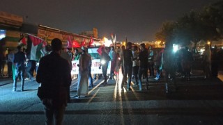 Şanlıurfa’da Filistin için yola çıktılar!