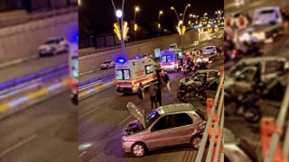 Urfa’da aynı bulvarda 2’nci kaza! Araçlar birbirine çarptı