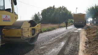 Haliliye’de kırsal mahallelerde yol çalışması