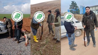Şanlıurfa’da usulsüz avcılık denetimlerinde 8 kişiye ceza uygulandı