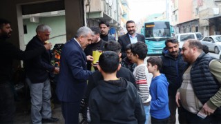 Başkan Beyazgül esnafla buluştu