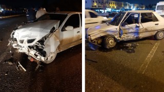 Eyyübiye’de kaza: 2 sürücü ağır yaralandı!