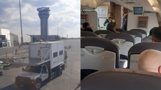 Şanlıurfa’da uçakta yolcu rahatsızlanınca kalkış durduruldu