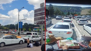 Şanlıurfa’da bayramda trafik çilesi