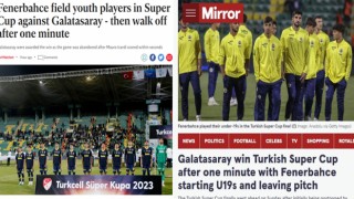 Şanlıurfa’daki maçı uluslararası medya kuruluşları manşetlerine taşıdı
