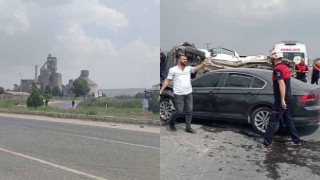 Bozova yolunda kaza! 3 kişi yaralandı