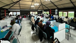 Eyyübiyeli gençler eğitim otaklarında kampa girdi
