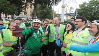 Şanlıurfa’da 11. Yeşilay Bisiklet Turu düzenlendi