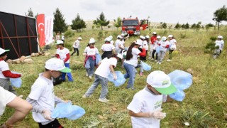 Şanlıurfa’da da gerçekleşen kampanyada 313 ton çöp toplandı