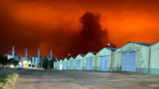 Ceylanpınar’da korkutan yangın