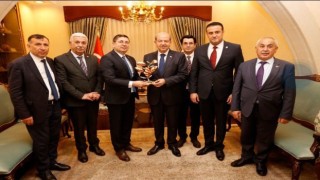 ABB Genel Başkanı Bora Zor ve Heyetinden KKTC Cumhurbaşkanı Ersin Tatar’a Ziyaret