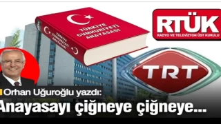 Çiğneye çiğneye anayasa mı kaldı?