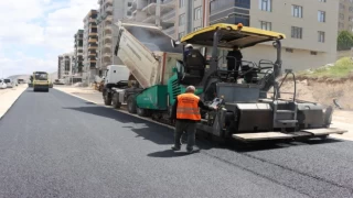 Fevzi Çakmak Bulvarı Yeni Asfaltıyla Göz Kamaştırıyor