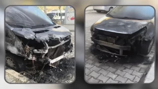 Şanlıurfa’da Gece Vakti Araç Kundaklaması: 9 Araç Yanarak Zarar Gördü