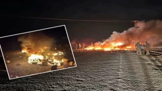 Şanlıurfa’da Lastik Yakma Eylemi: Yol Ulaşıma Kapatıldı