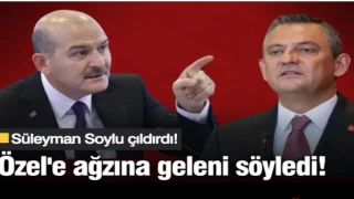 Süleyman Soylu çıldırdı! Özgür Özel'e ağzına geleni söyledi