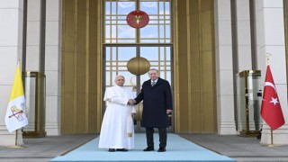 Cumhurbaşkanı Erdoğan, Papa 14’üncü Leo’yu Türkiye’de Ağırladı