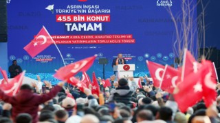 Cumhurbaşkanı Erdoğan Hatay’da 455 Bininci Afet Konutu Törenine Katıldı!